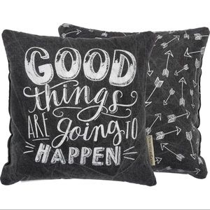 Primitives by Kathy Good Things Throw Pillow